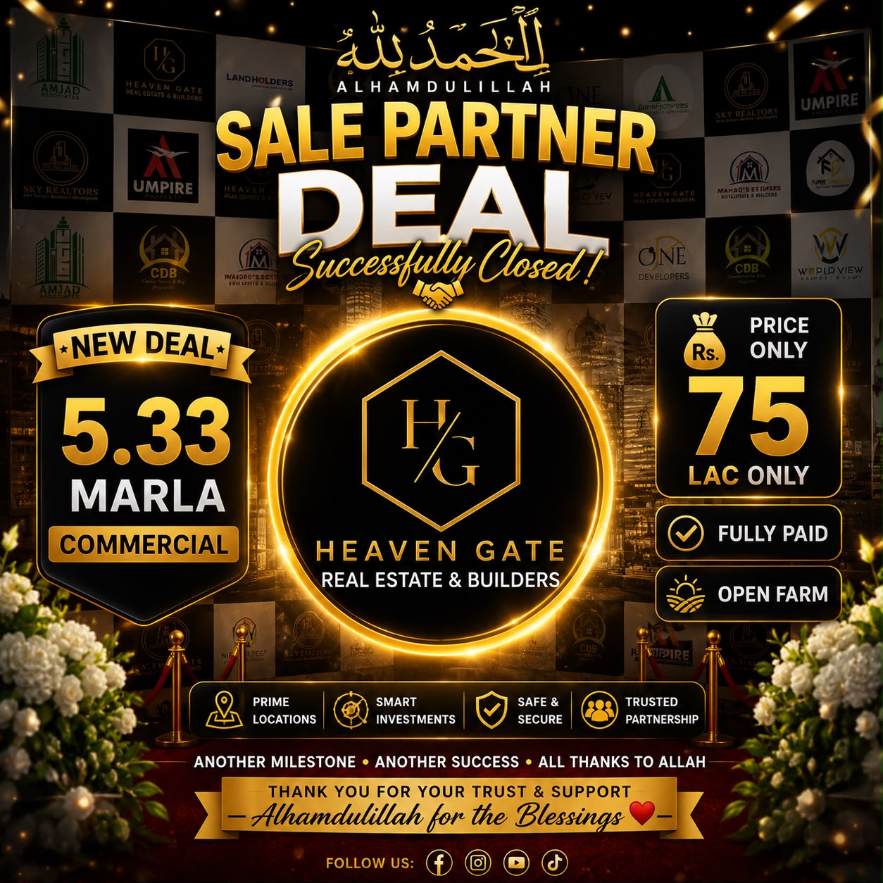 5.33 Marla Commercial Plot
